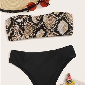 Snake skin bikini